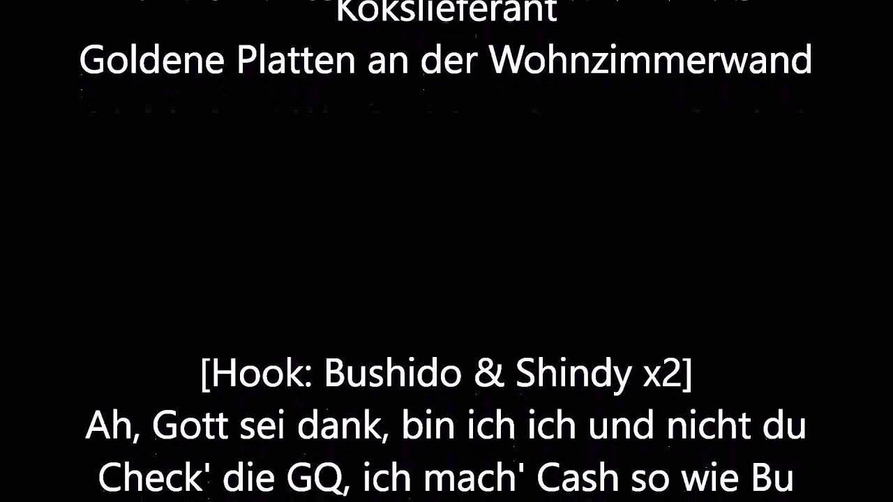 Watch Bushido & Shindy - G$D (Gott Sei Dank) on YouTube Watch Bushido & Shindy - G$D (Gott Sei Dank) on YouTube