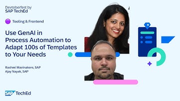 🟣 Use GenAI in Process Automation to  Adapt 100s of Templates to Your Needs