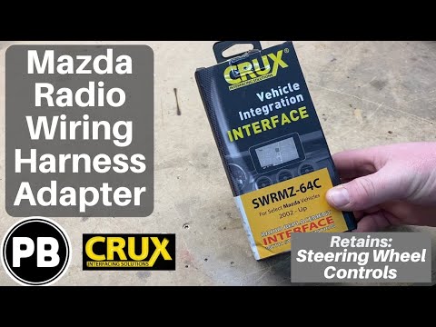 Crux Mazda Wiring Harness Adapter Unboxing | SWRMZ-64C