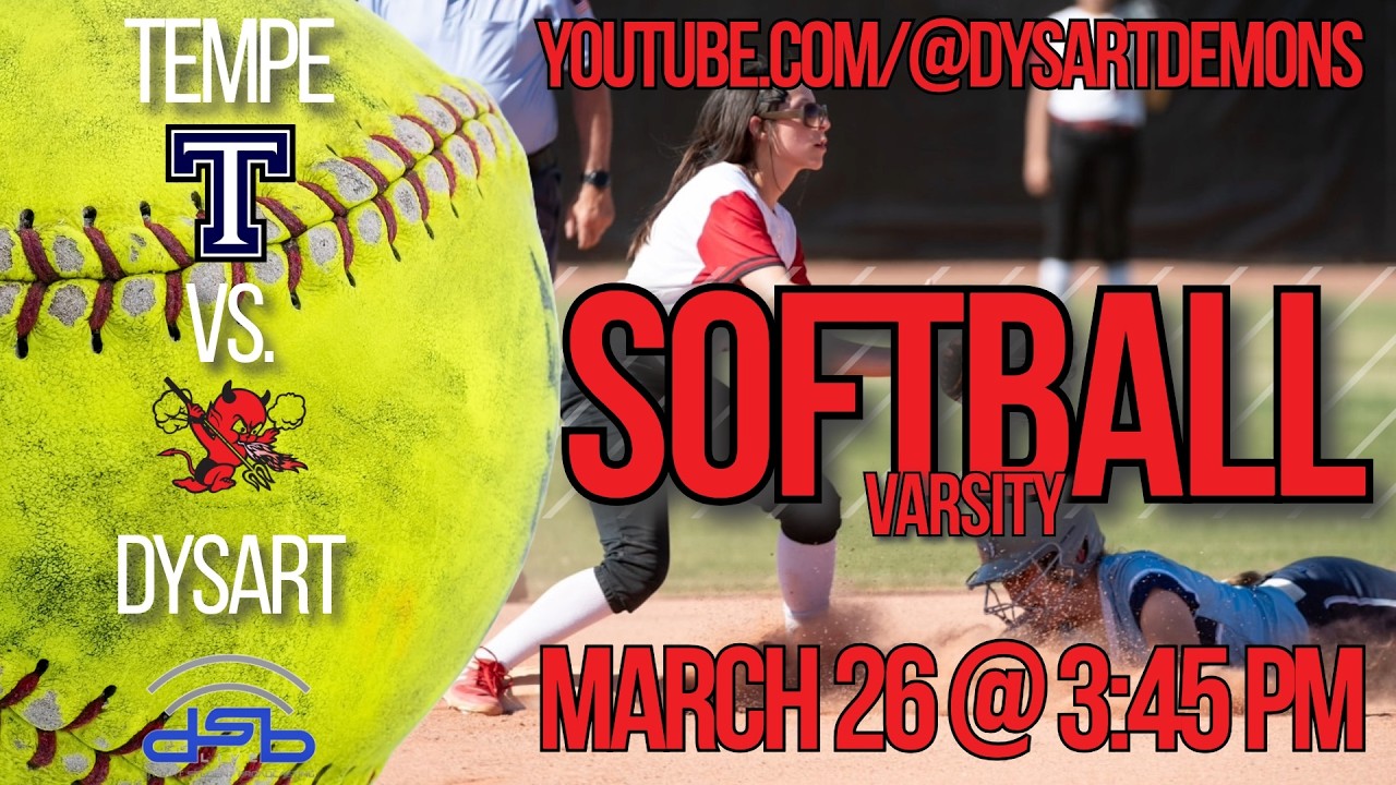 March 26: Tempe vs Dysart - Varsity Girls Softball