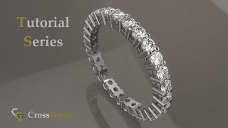 CrossGems: Modeling an Eternity Ring in 3D