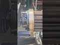 Токарная обработка латунной втулки трубного пучка мобильным токарным станком