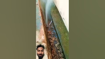 Ditch or debris removal process #satisfying #trendingshorts #cleaning #shortsfeed  #viral