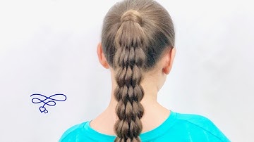 Banana Bushel Ponytail Braid