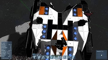 Space Engineers battlecruiser