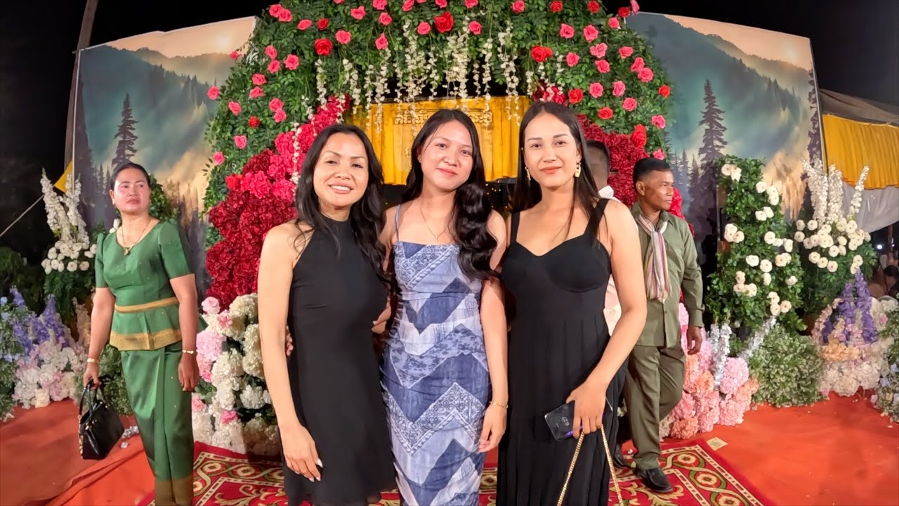 Cambodian American Friend Invited Us To Their House Warming