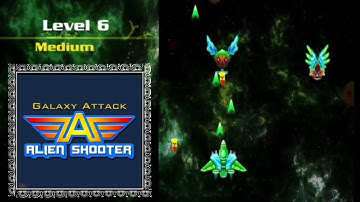 Alien shooter level 6|alien shooter |galaxy attacks |games