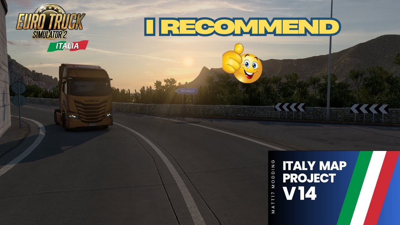 Euro Truck Simulator 2 - Italy Map Project