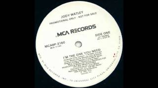 Video thumbnail of "JODY WATLEY - I'm The One You Need (Extended Club Version)"