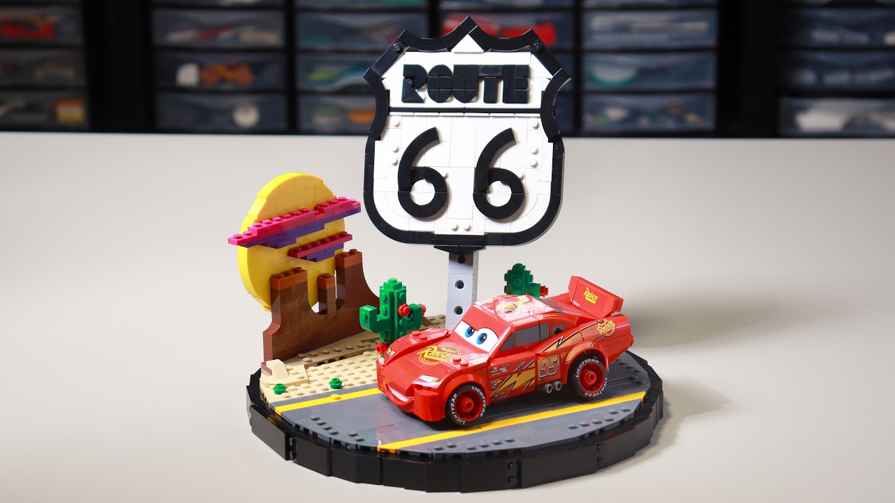 I made a LEGO Route 66 diorama