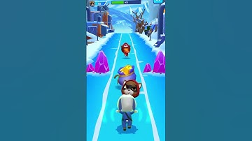 Talking Tom Hero Dash Super Hero Running In Super World Very Fast - Funny Race Android iOS Gameplay