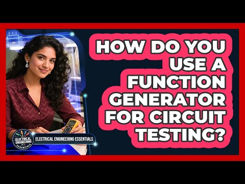 How Do You Use A Function Generator For Circuit Testing? - Electrical Engineering Essentials
