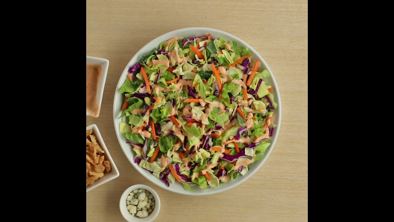 DOLE®’s New Buffalo Ranch Chopped Salad Kit YouTube