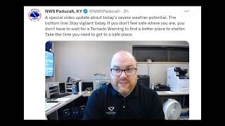 A special message from the Paducah, Kentucky, NWS.