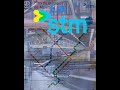 La stm vous souhaite la bienvenue  bord  montreal metro test 