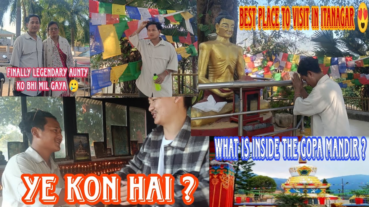 Gompa Mandir, Itanagar | Full View | Arunachal Pradesh Northeast India 🇮🇳😱 || Mj Maying || Episode 2