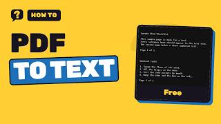 How to Convert a PDF to a Text File for Free (PDF24, No Account)