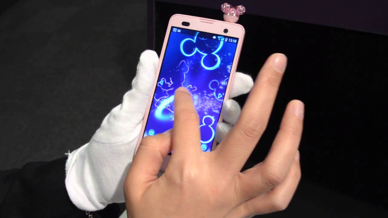 Disney Mobile On Docomo F 07e のライブ壁紙 Youtube