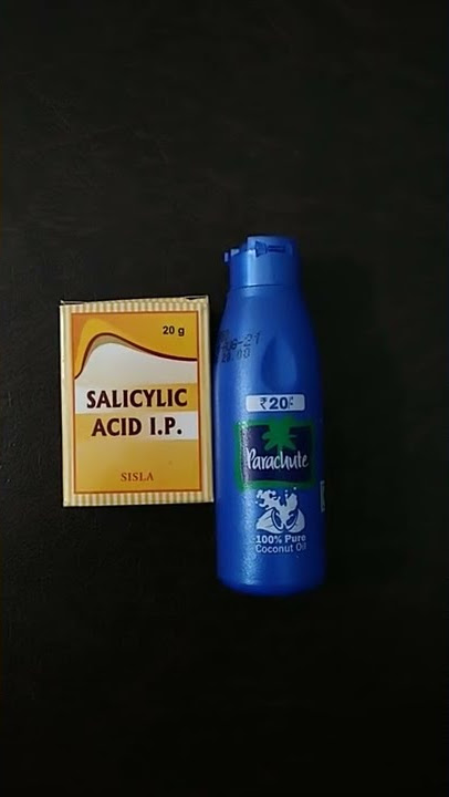 salicylic acid or paracute oil say pay dad or khujli say aram
