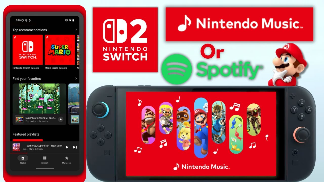 Game Can You Play Spotify On Nintendo Switch Consola How To Get