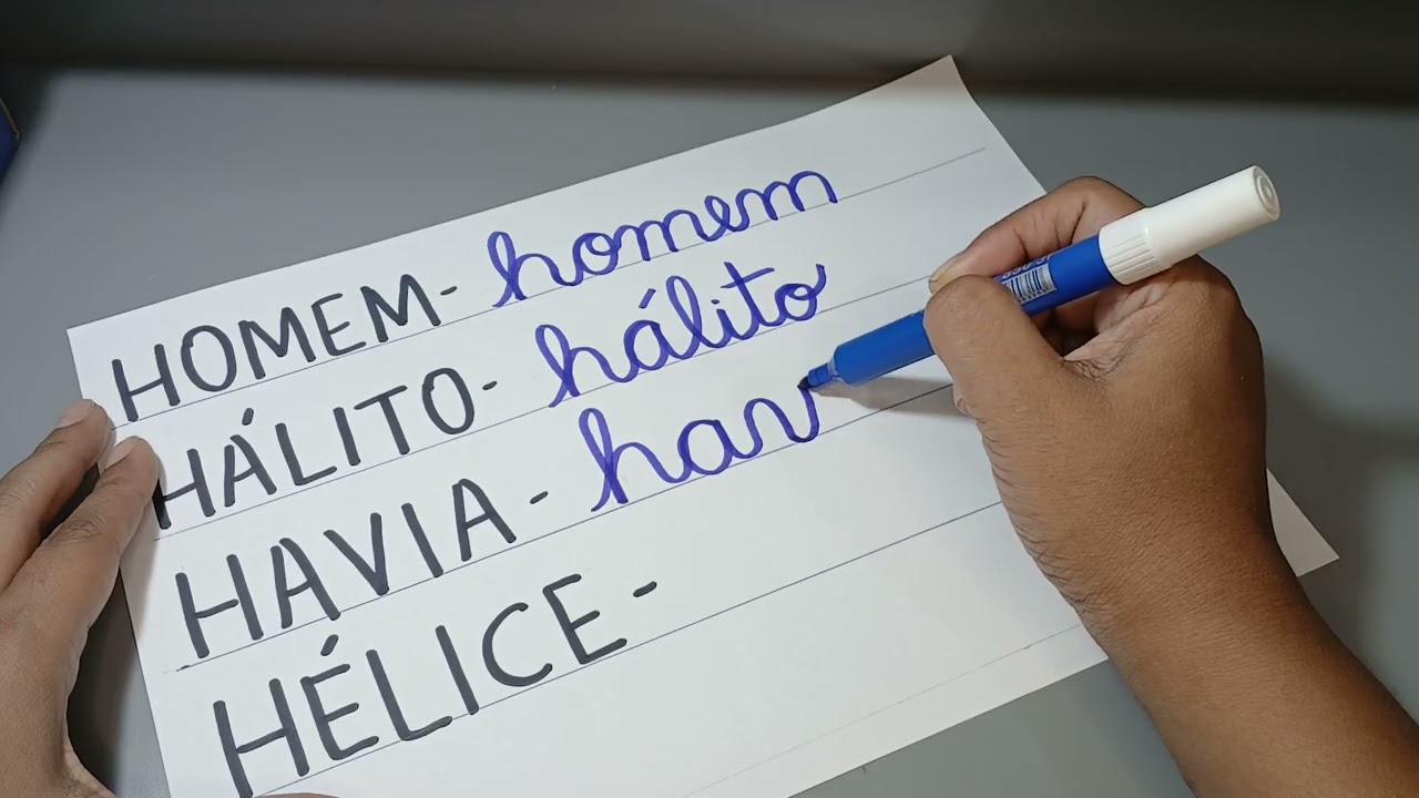 Aprender a Ler e Escrever com a Letra cursiva| #Alfabetização | Aula 9