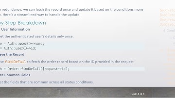 Best Practices for Updating Records in Laravel Using Eloquent