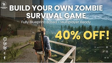 Zombie Shooter Kit v2 – UNREAL ENGINE 5 Blueprints Starter Kit