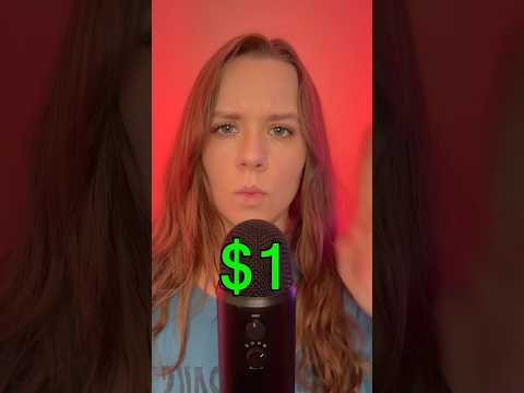 1ドル vs 1000ドル ASMR ヘアカット 💇‍♀️