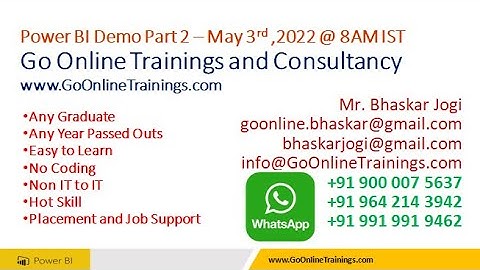 02 Power BI Demo Part2 - May 3rd 2022