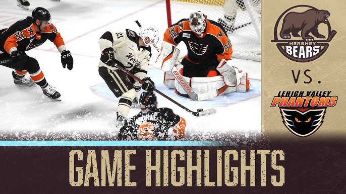 Hershey Bears 2 at Springfield Thunderbirds 5 (1/22/2020) 