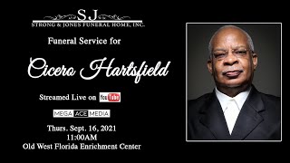 Cicero Hartsfield Memorial Service