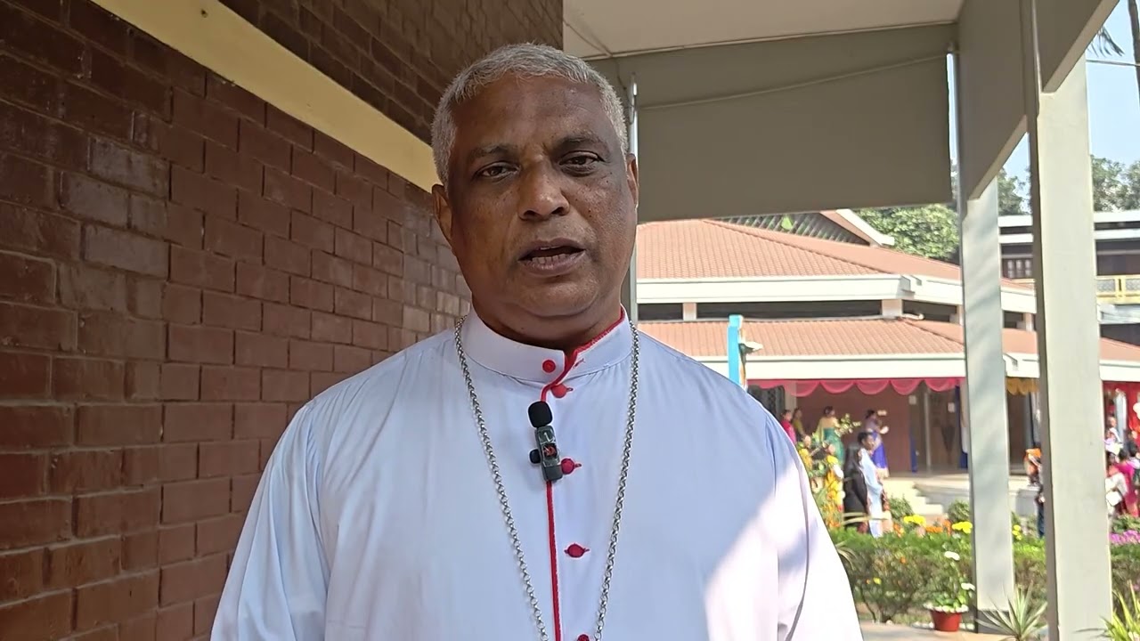 Bishop Shorot Francis Gomes' Inspiring speech for New Acolyte
