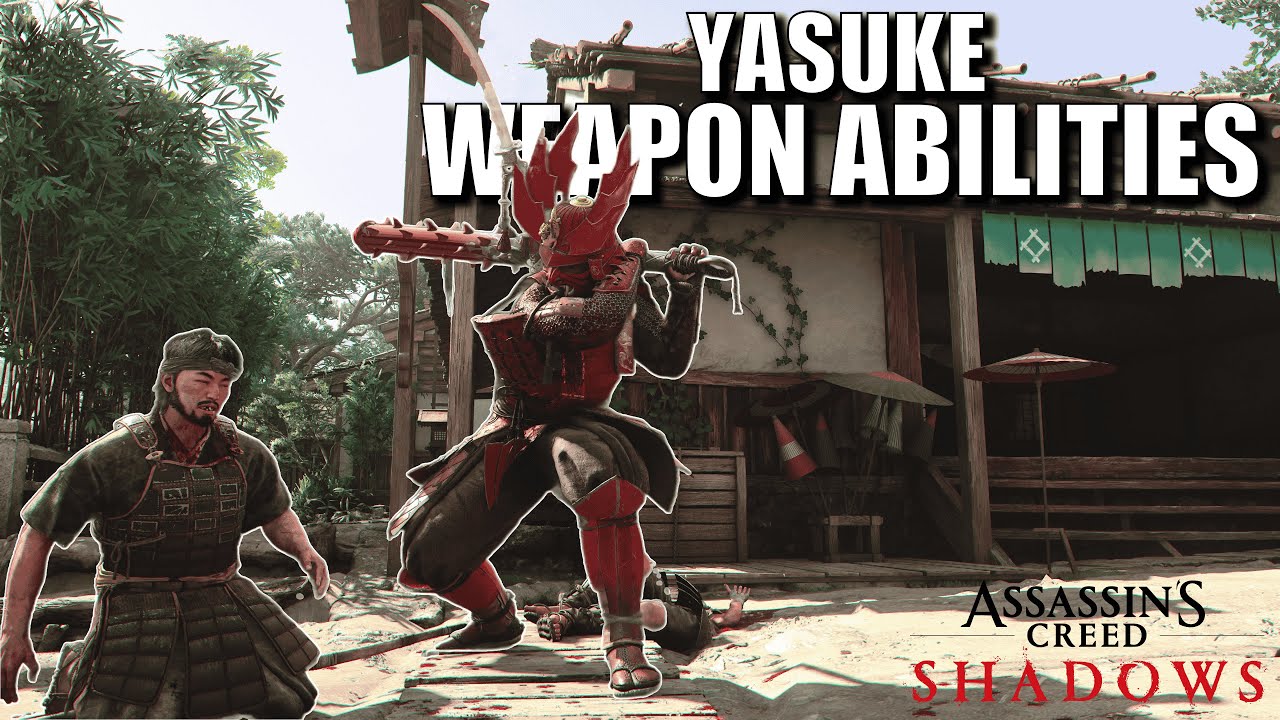 All Yasuke Weapon Abilities in Assassin's Creed Shadows - YouTube