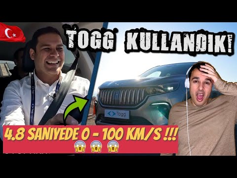 Italian Reaction 🇹🇷 TOGG Kullandık! 0-100 4.8 Saniye | Yerli Otomobil Banttan İndi!