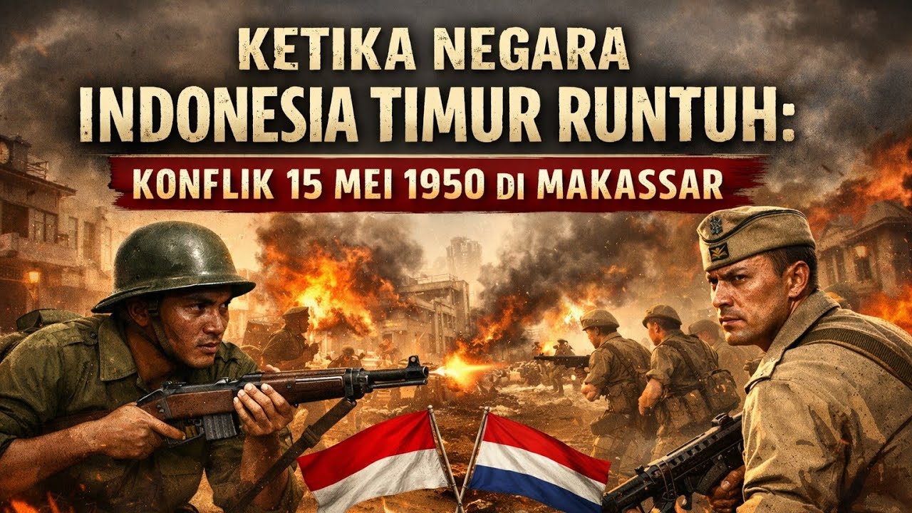 Ketika Negara Indonesia Timur Runtuh: Konflik 15 Mei 1950 di Makassar