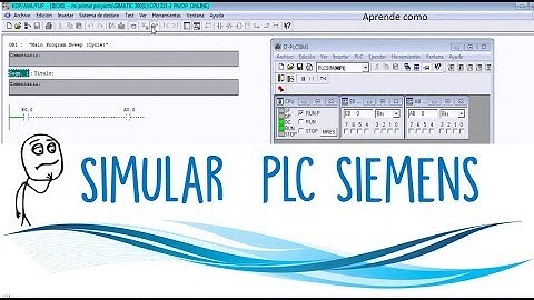 SIMULAR PLC SIEMENS  aprende como