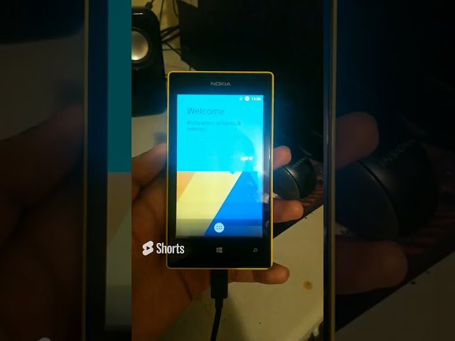 Quick Peek of Superfast Android 5 on Lumia 525 #shorts #windowsphone