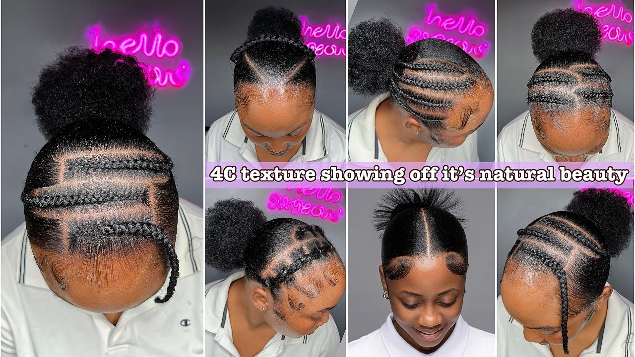 ᥫ᭡.🌷Прическа для натуральных волос типа 4C, вдохновленная Pinterest, 2026 год #натуральныеволосы 🍒