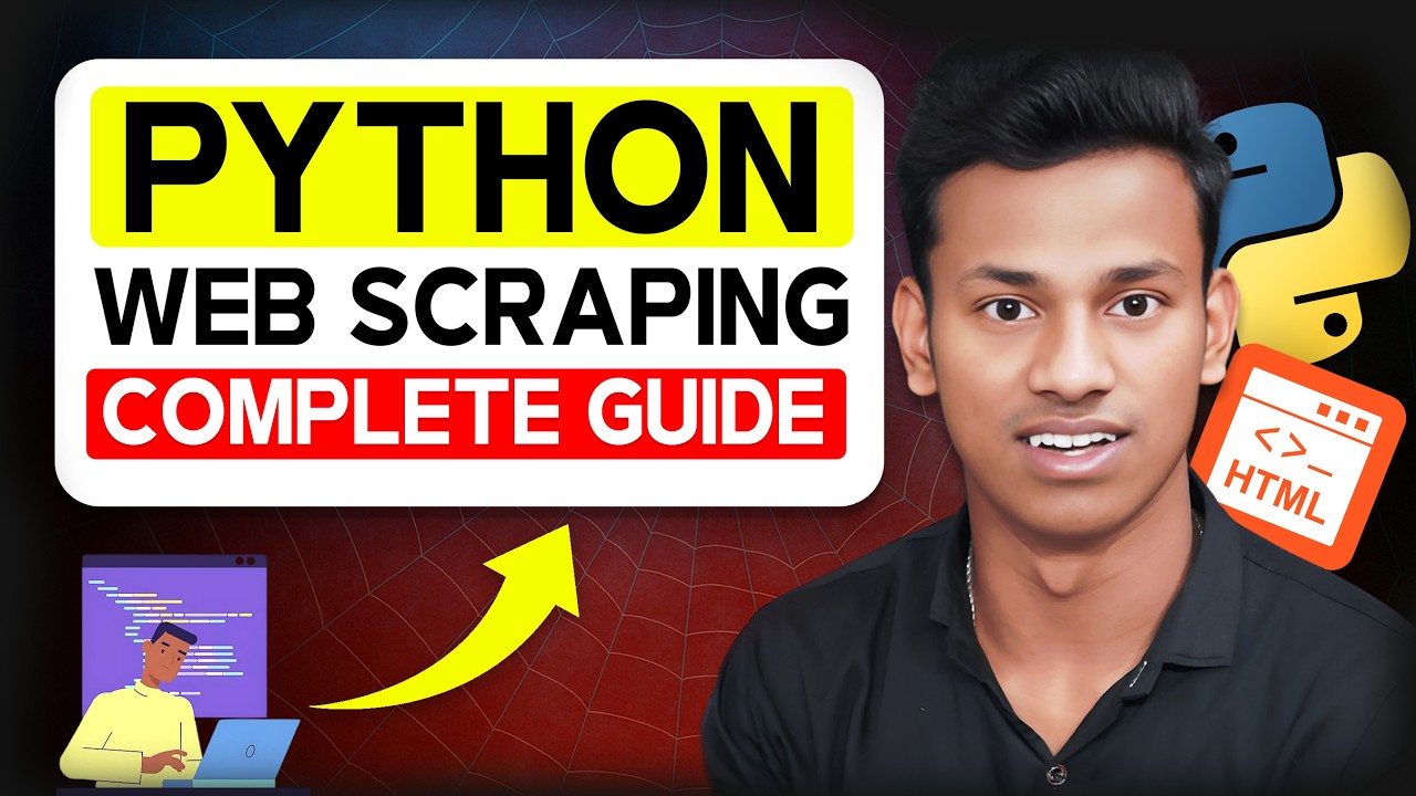 Learn Web Scraping with Python (Beginner to Advanced) | BeautifulSoup Tutorial