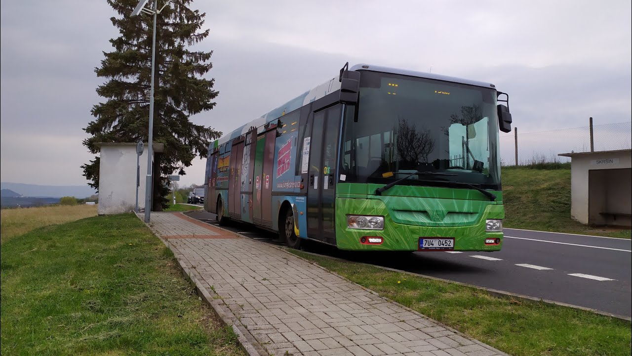 Linka 10 - 15:41 Most, nádraží - 16:14 Skršín, Dobrčice