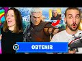 On debloque le skin secret the witcher geralt de riv sur fortnite 