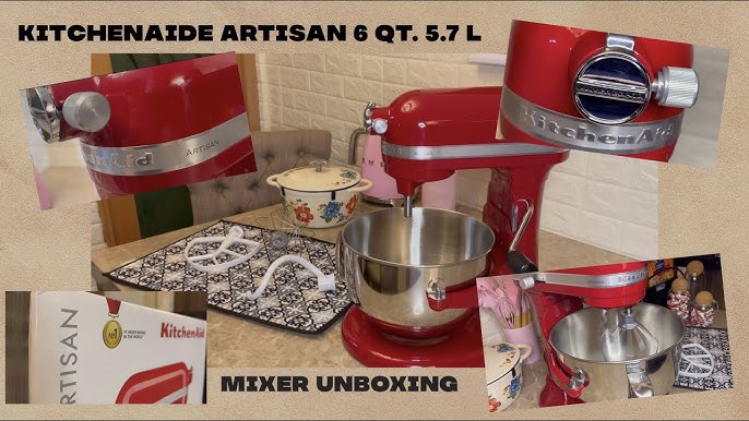 Unboxing KitchenAid Professional 600 Series 6-Quart (5.7L) Bowl Lift Stand  Mixer 