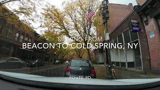 Driving from Beacon to Cold Spring, NY Hyperlapse
