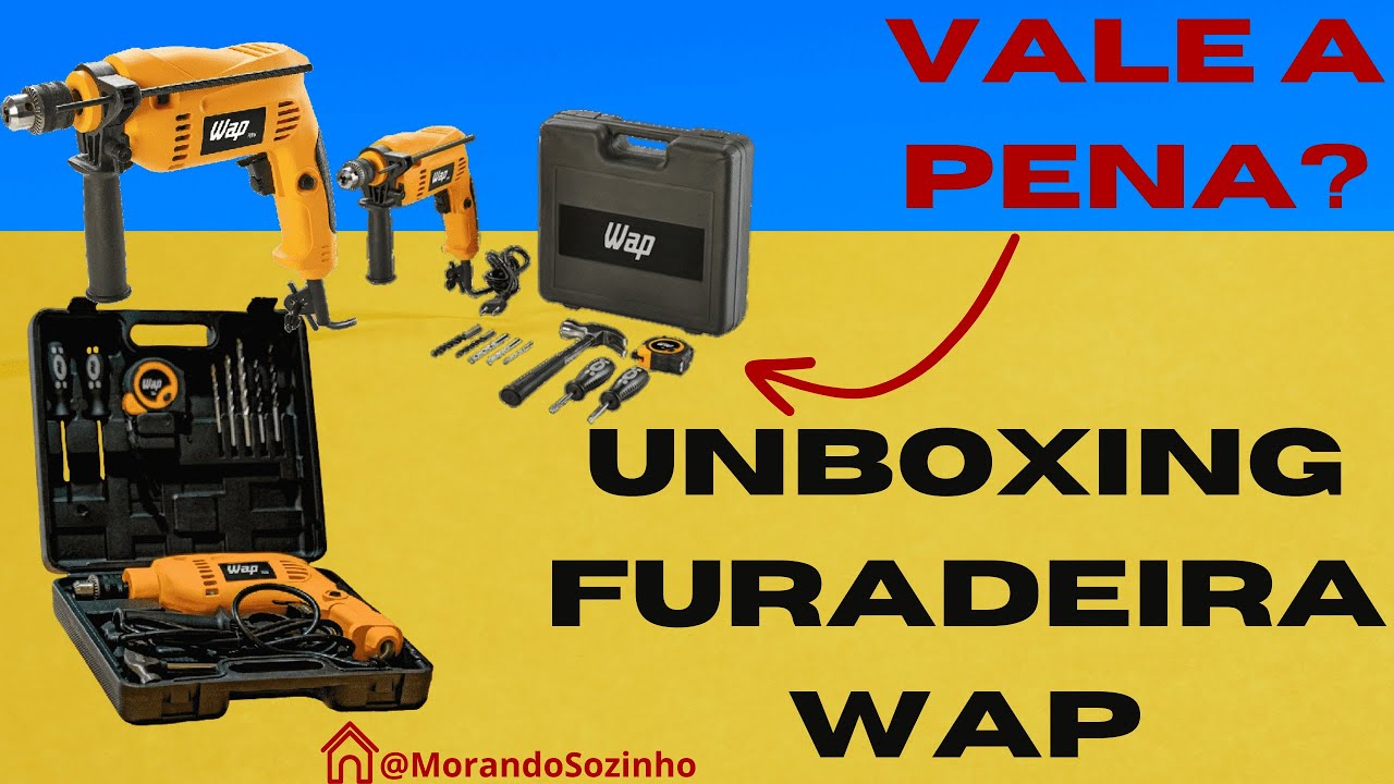 👊 IMPACTO TOTAL: DESCUBRA A FURADEIRA WAP 600W! 👊