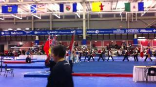 Canada Winter Games In Halifax - Mens Gymnastics All Around Final - Parade Of Winners