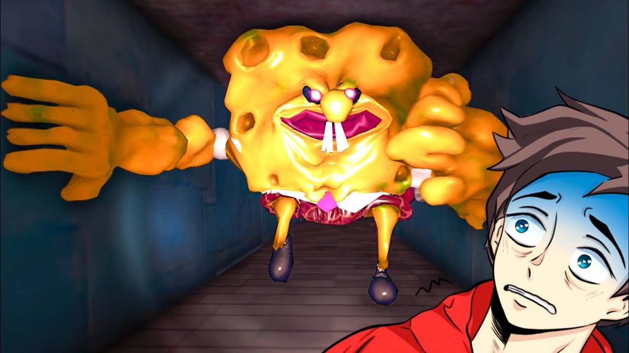 ❄️ ZMUTOWANY SPONGEBOB MNIE GONI!?