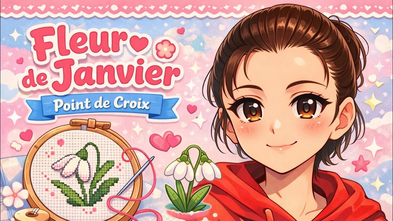 Fleurs de janvier événement de @LespassionscréativesdeMamounet 