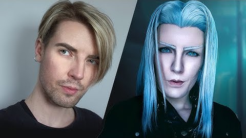 Sephiroth FF7R Makeup Transformation by Misch.Axel