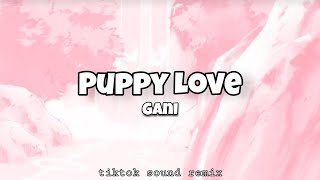 Puppy Love - Gani ft.Nathania & Harms (Lyrics)