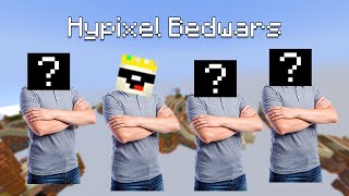 solo queuing 4s as a 2000 star | Hypixel Bedwars